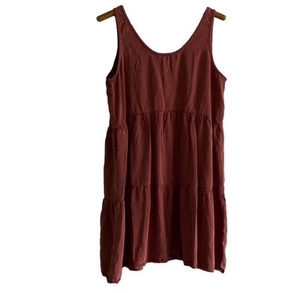 Velvet Heart Dress Sleeveless Round Neck Panels Buttoned Front Women’s Large - Picture 2 of 7